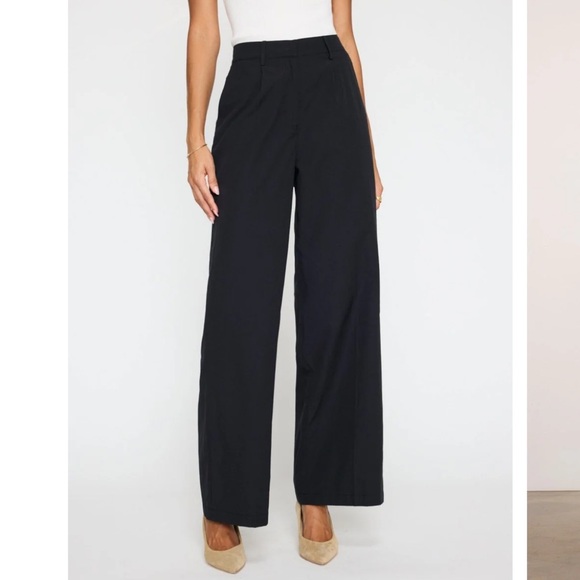 Brochu Walker The Joya Pant in onyx black NWOT - Picture 3 of 12